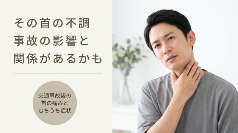 行橋市で交通事故による首の痛み・むちうち症状の改善期間と手技療法による回復サポート｜すみれ整骨院｜すみれ整骨院