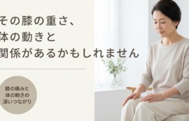 行橋市で膝の痛みにお悩みの方へ｜手技療法8割で体の動きの回復をサポートするすみれ整骨院｜すみれ整骨院