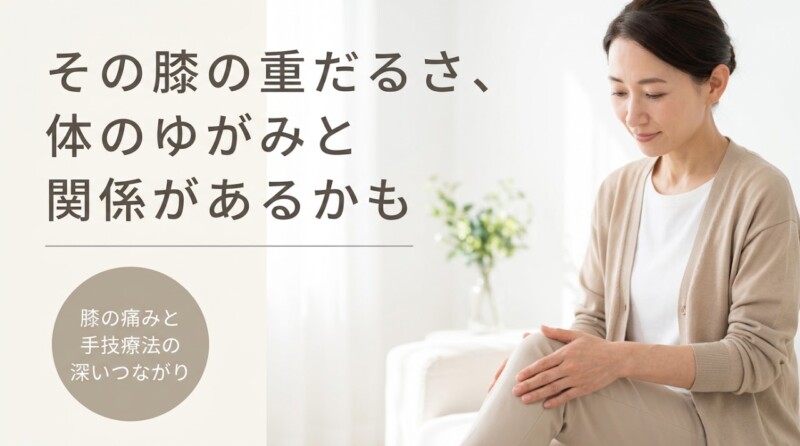 行橋市で膝の痛みにお悩みの方へ｜手技療法8割で機能回復をサポートするすみれ整骨院｜すみれ整骨院